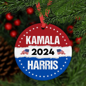 Kamala Harris Ornament 2024, Harris Walz Ornament, Kamala Ornaments, Election 2024