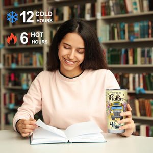 School Bus Driver Tumbler, Bus Driver Appreciation Gifts, 20Oz Stainless Steel Tumbler School Bus