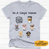 I'm Simple Woman Funny Shirt Dog Pop Eyed, Personalized Shirt, Gifts for Dog Mom