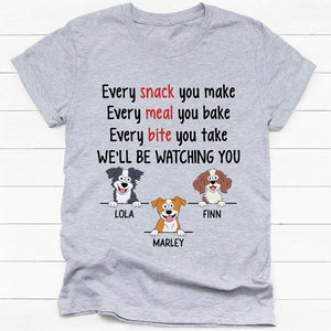 Every Snack You Make Pop Eye, Personalized Shirt, Gifts For Dog Lovers
