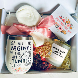 A Collection Of Love, Personalized Candle, Tumbler And Candle Gift Box, Mother's Day Gift