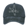 Father’s Day Hand Fist Bump Printed Washed Baseball Cap for Dad, Gift For Him, Father's Day gift, Gift For Grandpa