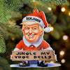 Trump Jingle My Yuge Bells, Personalized Shape Ornament, Trump Ornament, Election 2024
