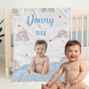 Baby Blanket Remove Background, Custom Photo Blanket, Christmas Gifts For Baby, Personalized Blanket