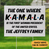 First Woman President Kamala Harris, Personalized Yard Sign, Kamala Harris Sign, Election 2024