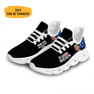 FK Biden Take America Back US Flag Trump MaxSoul Shoes, Personalized Trump Sneakers, Trump Shoes, Election 2024