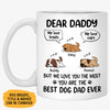 I Love Treats I Love Naps But I Love You The Most, Personalized Accent Mug, Gift For Dog Lovers