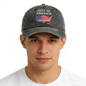 2Pcs Gulf of America Hat for Men Women