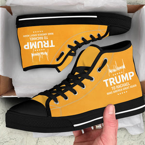 Make America Great Again Trump High Top Shoes, Personalized Trump Sneakers, Trump Shoes, Election 2024