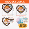 My Favorite Hello, Personalized Suncatcher Ornament, Car Hanger Memorial Gifts, Custom Photo