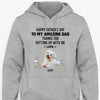 Thanks For Putting Up With Me, Personalized Shirt, Gifts for Dog Lovers, Custom Photo