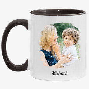 Mom Nutrition Facts, Personalized Funny Mug, Gift For Mom, Custom Photo