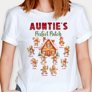 Gingerbread Perfect Patch , Personalized Shirt, Christmas Sweater, Gifts For Family