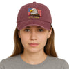 Eagle And American flag "1776β2026" Washed Baseball Cap, Faux Embroidery, Printed Vintage Cotton Twill