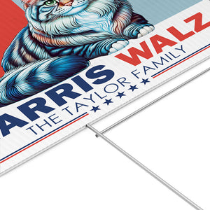 Harris Walz Yard Sign, Personalized Yard Sign, Kamala Harris Sign, Vote Kamala, Election 2024