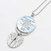 Inside Your Heart, Personalized Angel Wings Keychain, Car Hanger, Custom Photo