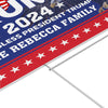 God Bless President Trump 2024, Personalized Yard Sign, Trump Sign, Election 2024