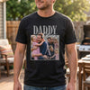 Custom Multi Photo For Dad, Personalized Shirt, Retro Vintage Bootleg Shirt, Custom Photo, Father's Day Gift