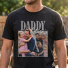 Custom Multi Photo For Dad, Personalized Shirt, Retro Vintage Bootleg Shirt, Custom Photo, Father's Day Gift
