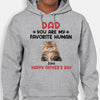 You Are My Favorite Human Cat Version, Personalized Shirt, Gifts For Cat Lovers, Custom Photo
