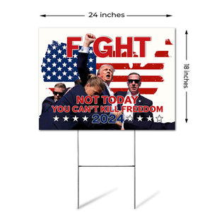 Trump Legends Never Die, Trump Shooting, Trump Fight, Personalized Yard Sign, Trump Sign, Election 2024