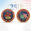 250Th Anniversary 3D Commemorative Medal Coin Collectible