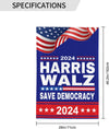 Kamala Harris Walz 2024 Garden Flag, Gift For Kamala Harris Supporters, Election 2024