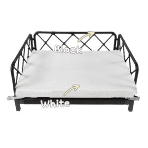 Wicker Pet Bed Rattan Dog Sofa Bed Outdoor Indoor Water Resistant, Pet Accessories, Products For Your Pet