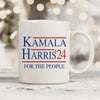 Kamala Harris'24 For The People, Kamala Harris Supporters Mug, Election 2024