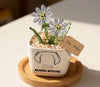Personalized Dog Loss Gifts, "An Angel With Fur" Planter, Pet Memorial, Custom Design & Birth Month Flower