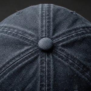 Eagle And American flag "1776–2026" Washed Baseball Cap, Faux Embroidery, Printed Vintage Cotton Twill