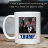 Trump Fight Never Surrender, Trump Coffee Mug, Trump Assassination, Election 2024