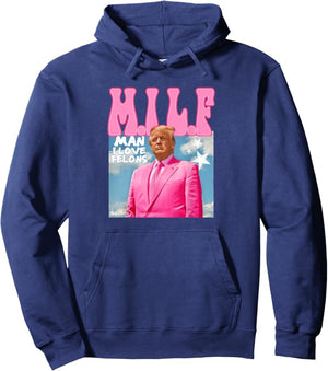 M.I.L.F Man I Love Felons Shirt, Gift For Trump Fans, Election 2024