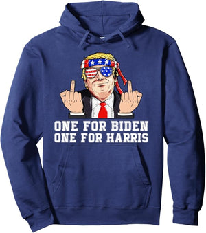 Trump Middle Finger Biden Harris Shirt, Gift For Trump Fans, Election 2024