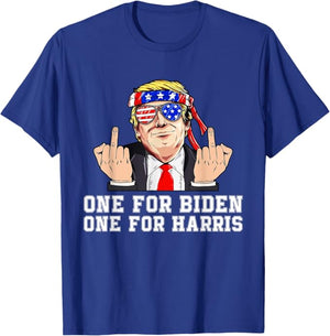 Trump Middle Finger Biden Harris Shirt, Gift For Trump Fans, Election 2024