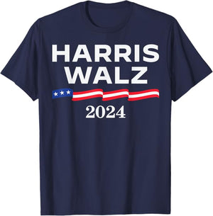 Kamala Harris Tim Walz Dark Shirt, Gift For Kamala Harris Supporters, Election 2024