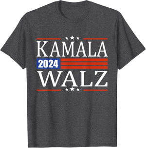 Kamala Walz 2024, Kamala Harris Dark Shirt, Gift For Kamala Harris Supporters, Election 2024