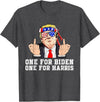 Trump Middle Finger Biden Harris Shirt, Gift For Trump Fans, Election 2024