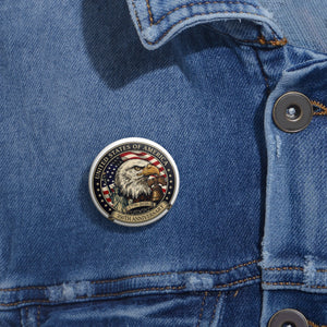250th Anniversary Eagle United States Of America Brooch Pin