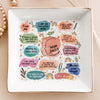 Personalized Mom Daily Affirmations Trinket Dish, Ceramic Jewelry Dish, Mother’s Day Gift for Mom