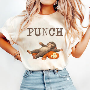 Punch Monkey Comfortable With Plush Shirt, Punch Monkey Sweatshirt