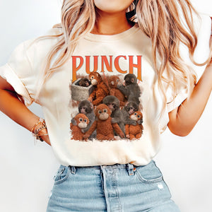 Punch Monkey Bootleg Ver2 With Plush Shirt, Punch Monkey Sweatshirt