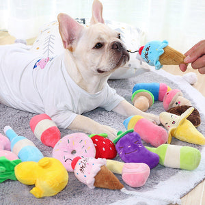 Soft and Durable Dog Toys with Squeaky Bone Design, Pet Accessories