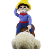 Novelty Cowboy Rider Dog Costume for Dogs Halloween Pet Costume, Pet Accessories