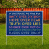 In this House We Vote for Kamala Harris, Kamala Harris Sign, Vote Kamala, Election 2024