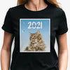 1989 Personalized Version Dark Color Crew Neck T-Shirt, Personalized T-Shirt, Custom Photo Birthday Gift