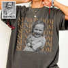 Senior Dad Mom Style Custom Photo Shirt, Washed Tee