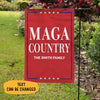 Maga Country, Trump 2024, Personalized House Flag, Donald Trump Homage Flag, Gift For Trump Fan, Election 2024