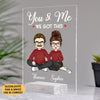Together Since, Personalized Acrylic Plaque, LED Light, Anniversary Gift For Couple