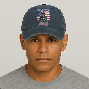 All American Dad or Grandpa Old Man Cap, 4th Of July American Flag Hat, Printed Vintage Cotton Washed Cap, Gifts For Pet Lovers